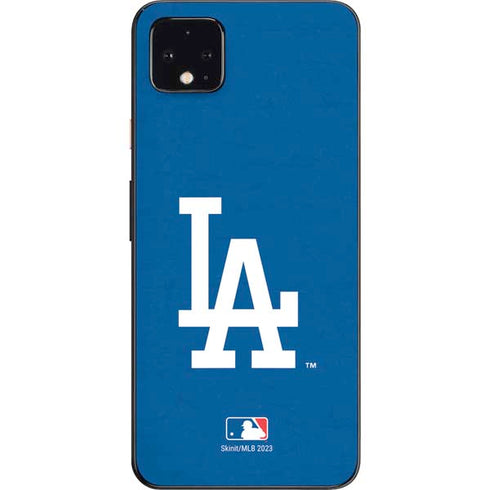 MLB Los Angeles Dodgers - Solid Distressed Google Pixel 4 XL Skin
